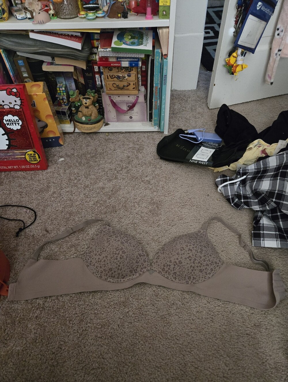 Leopard print bra